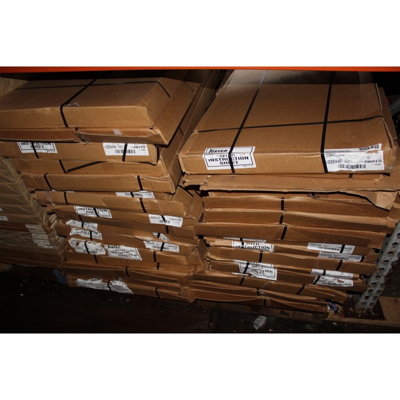 48" x 21.5" Lozier Gondola Shelving Wooden Shelf Kit, Brand New in the box