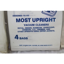 Kleen Maid Upright vacuum cleaner bags - 1 package - 4 bags