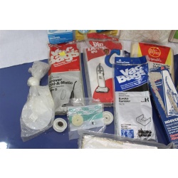 Large Lot of Misc. Vacuum Cleaner Filter Bags & More - Hoover - Honeywell - GE