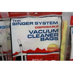 Genuine Singer Style SUB-2 Top Mount - Top Load Vacuum Cleaner Bags