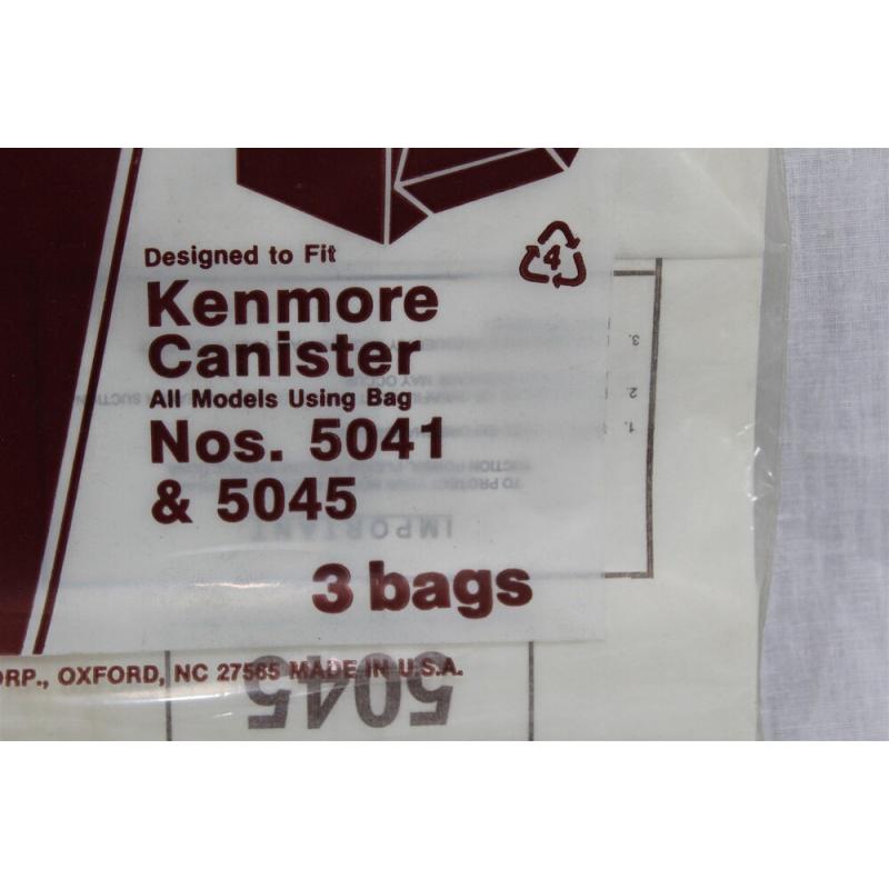 2 Packs Kenmore Canister Vacuum Cleaner Bags - 6 Bags