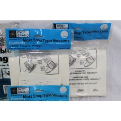4 Packs Shop Vac Vacuum Cleaner Bags - 18 Bags