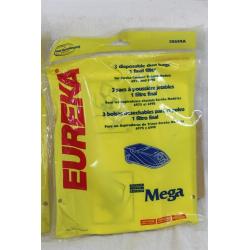 Eureka Style Mega Vacuum Cleaner Bags - 1 Package - 3 Bags 58624A
