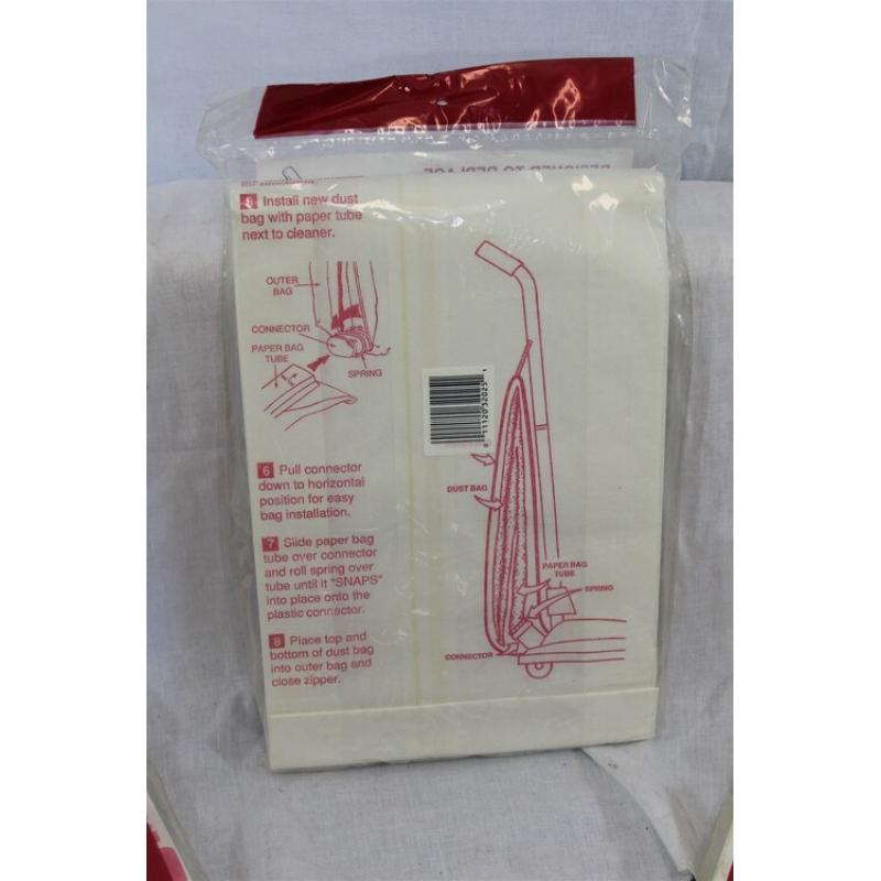 9 bissell Style SUB-1 Vacuum Cleaner Bags Upright Bottom Bag Mount U, S, TF, SST