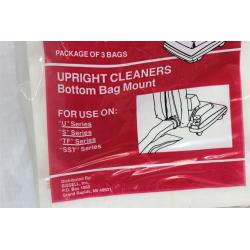 9 bissell Style SUB-1 Vacuum Cleaner Bags Upright Bottom Bag Mount U, S, TF, SST