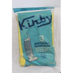 Genuine Kirby Style 1 Vacuum Cleaner Bags - 1 Pack - 3 Bags