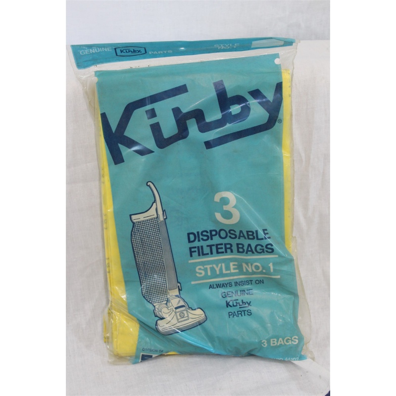 Genuine Kirby Style 1 Vacuum Cleaner Bags - 1 Pack - 3 Bags