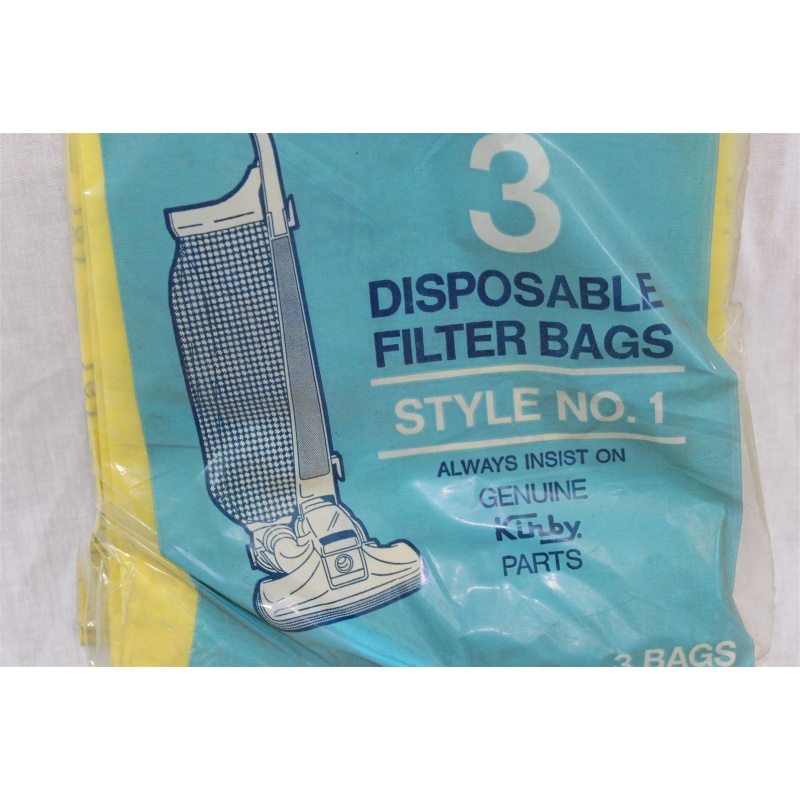 Genuine Kirby Style 1 Vacuum Cleaner Bags - 1 Pack - 3 Bags