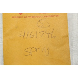 Whirlpool KitchenAid 4161746 Spring   ( 1 Only ) See Description