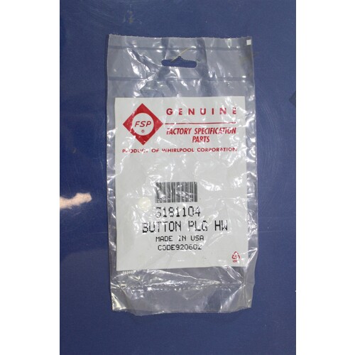 KitchenAid Screw Cover Button Plug 3181104