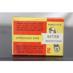 LITTELFUSE 3AG 4/10 AMP 125V 0.4A FUSES WITH PIGTAILS- 5 PACK