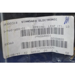 SPRING, LEAF T, LOADING, 396068801 STANDARD ELECTRIC
