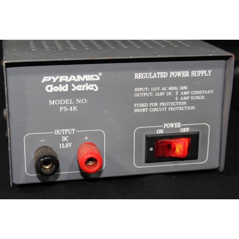 PYRAMID PS-4K REGULATED POWER SUPPLY CONVERTER