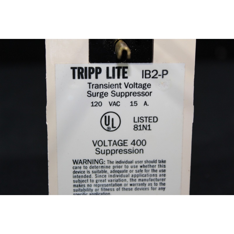 TRIPP LITE IB2-P NOISE FILTER AND SURGE SUPPRESSOR 