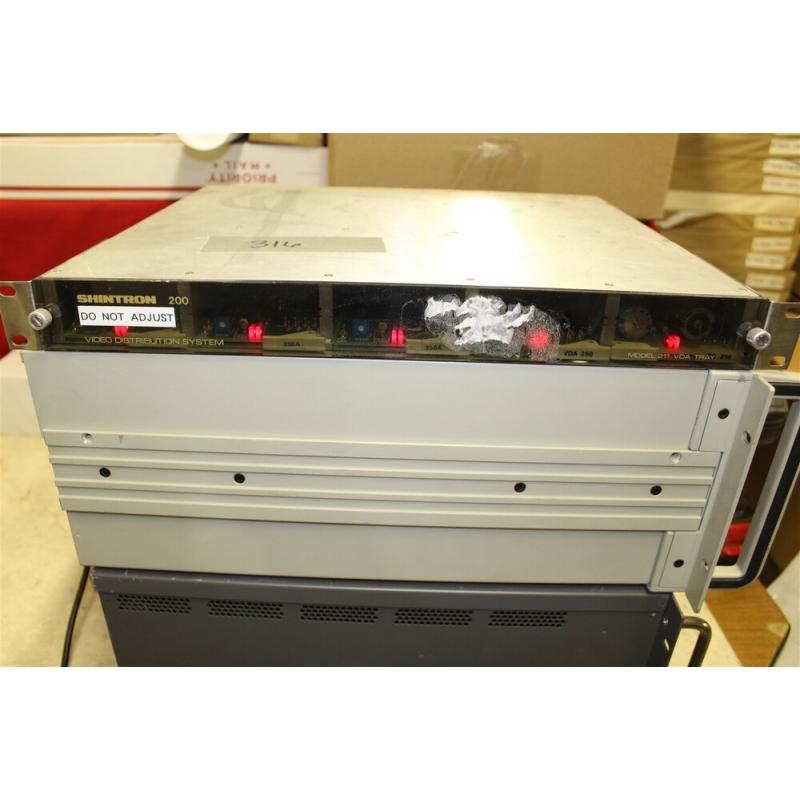 Shintron 200 Series Model 211 VDA Tray Video Distribution System 