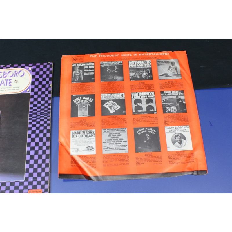 Bobby Goldsboro Its Too Late UAL 3486 Vinyl LP, Album, Mono, Promo