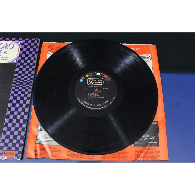 Bobby Goldsboro Its Too Late UAL 3486 Vinyl LP, Album, Mono, Promo