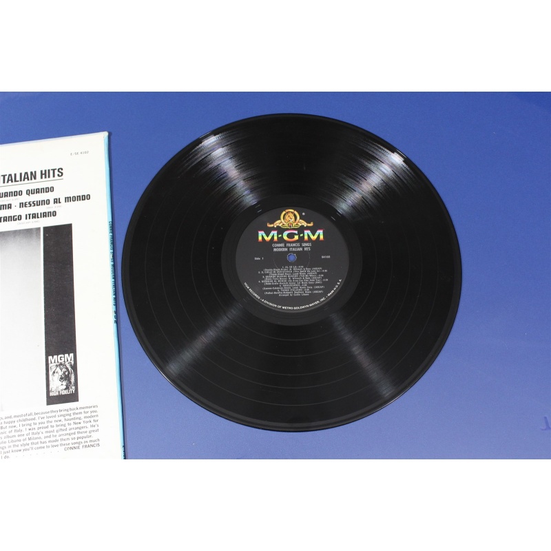 Connie Francis Connie Francis Sings Modern Italian Hits E4102, E-4102 Vinyl LP,