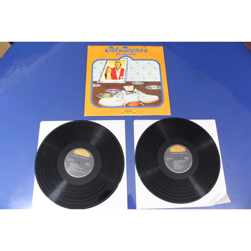 Pat Boone Pat Boones Greatest Hits PAS 2-1043 Vinyl 2xLP, Comp, RE