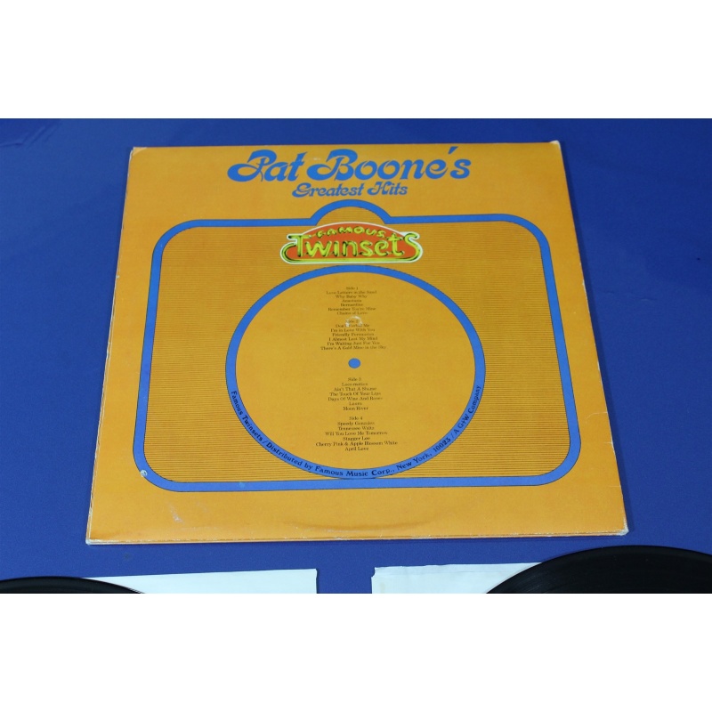 Pat Boone Pat Boones Greatest Hits PAS 2-1043 Vinyl 2xLP, Comp, RE