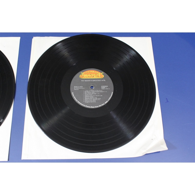 Pat Boone Pat Boones Greatest Hits PAS 2-1043 Vinyl 2xLP, Comp, RE