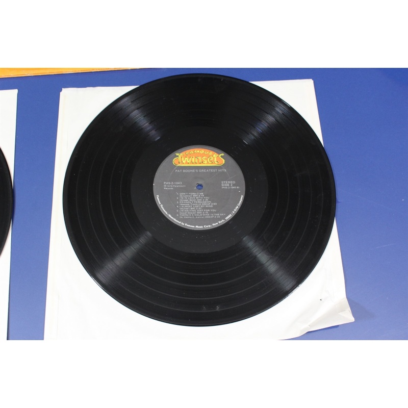 Pat Boone Pat Boones Greatest Hits PAS 2-1043 Vinyl 2xLP, Comp, RE