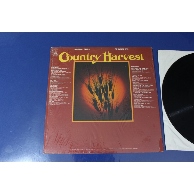 Various Country Harvest BU 4160 Vinyl LP, Comp - 50-008