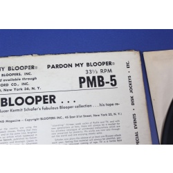 Kermit Schafer Pardon My Blooper! Volume 5 PMB-5 Vinyl LP - 50-011