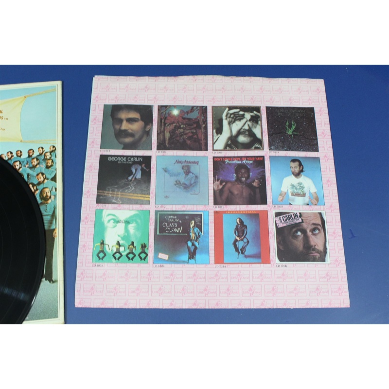 George Carlin An Evening With Wally Londo Featuring Bill Slaszo LD 1008 Vinyl LP