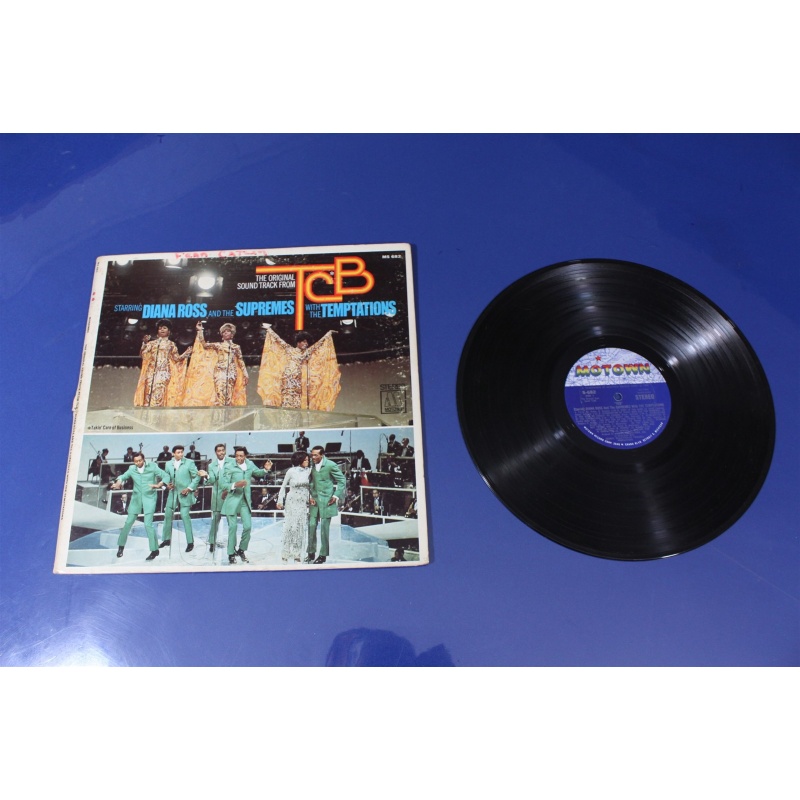 Diana Ross  Supremes Temptations TCB MS 682, S-682 Vinyl LP, Album - 50-017