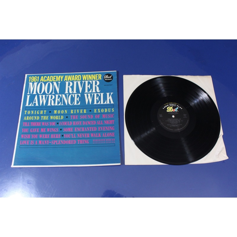Lawrence Welk Moon River DLP 3412 Vinyl LP, Mono, Album