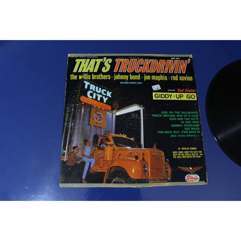 Various Thats Truckdrivin SLP 357 Vinyl LP, Comp