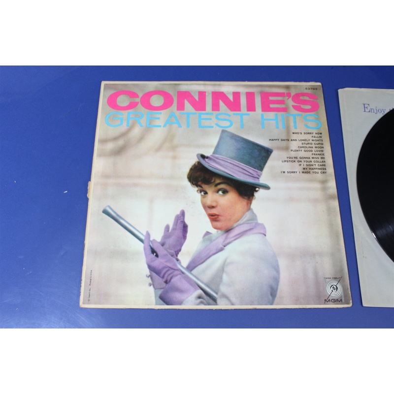 Connie Francis Connies Greatest Hits E3793 Vinyl LP, Comp, Mono