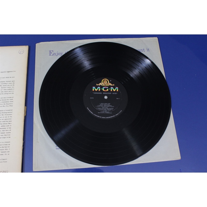 Connie Francis Connies Greatest Hits E3793 Vinyl LP, Comp, Mono