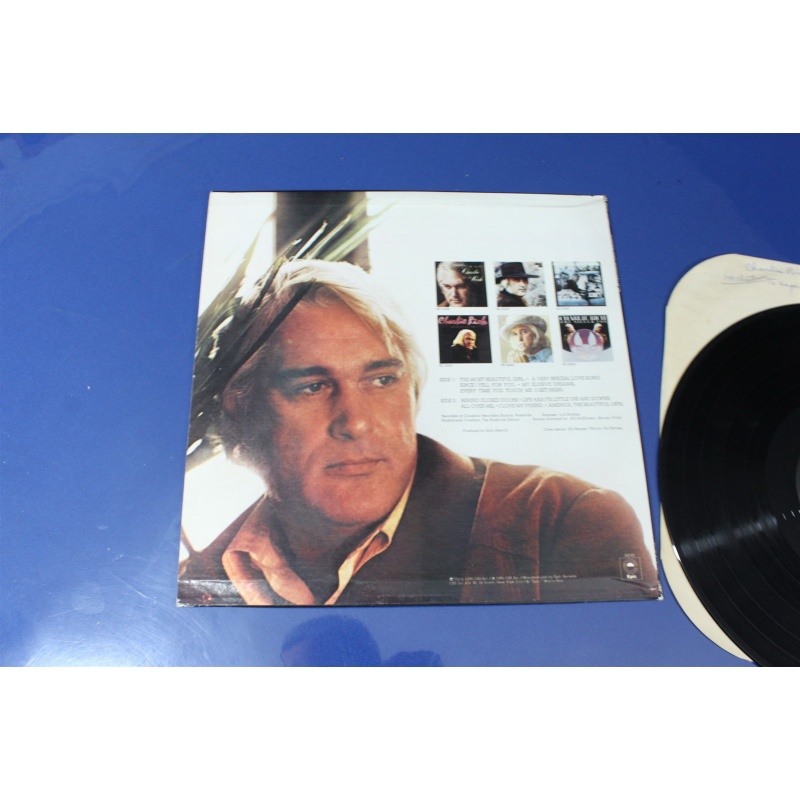Charlie Rich Greatest Hits PE 34240 Vinyl LP, Comp - 50-026