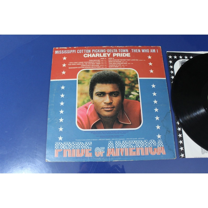 Charley Pride Pride Of America APL1-0757 Vinyl LP