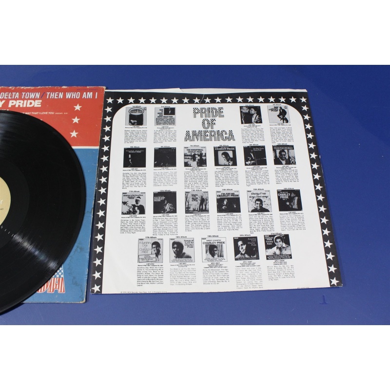 Charley Pride Pride Of America APL1-0757 Vinyl LP