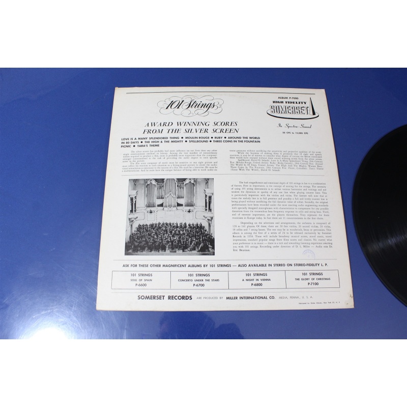 101 Strings Award Winning Scores From The Silver Screen P-7000 Vinyl LP, Album, - 50-034