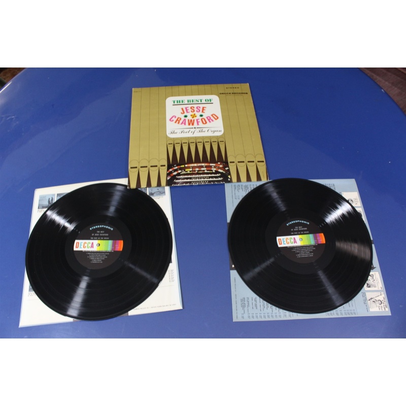 Jesse Crawford The Best Of Jesse Crawford MCA2-4051 Vinyl 2xLP, Comp