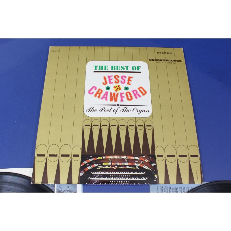 Jesse Crawford The Best Of Jesse Crawford MCA2-4051 Vinyl 2xLP, Comp
