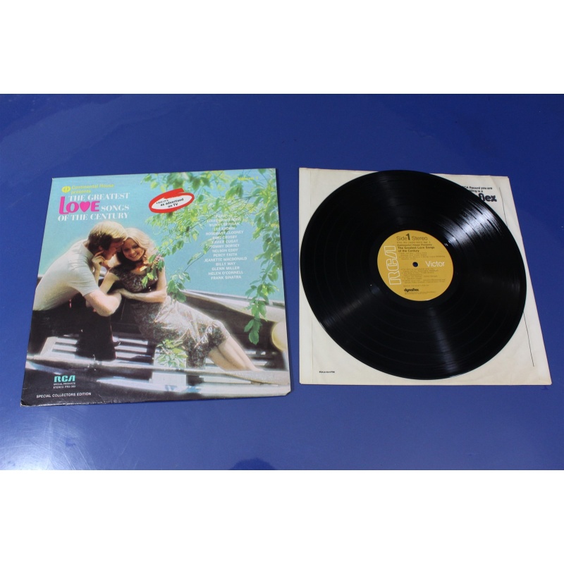Various The Greatest Love Songs Of The Century, Volume 1 PRS-382 Vinyl LP, Comp