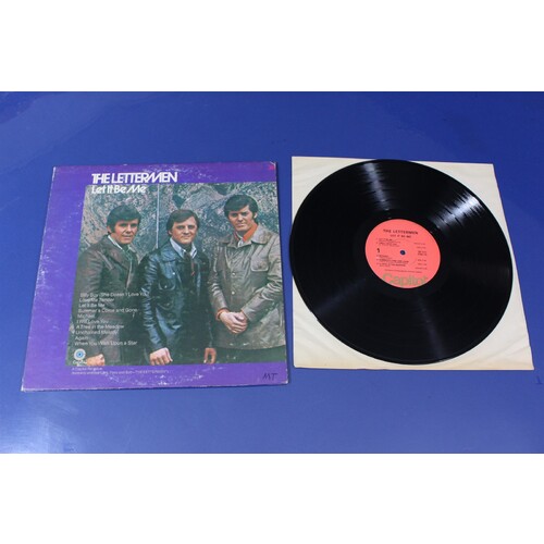 The Lettermen Let It Be Me SF-711 Vinyl LP, Album, RE