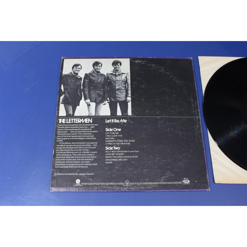 The Lettermen Let It Be Me SF-711 Vinyl LP, Album, RE