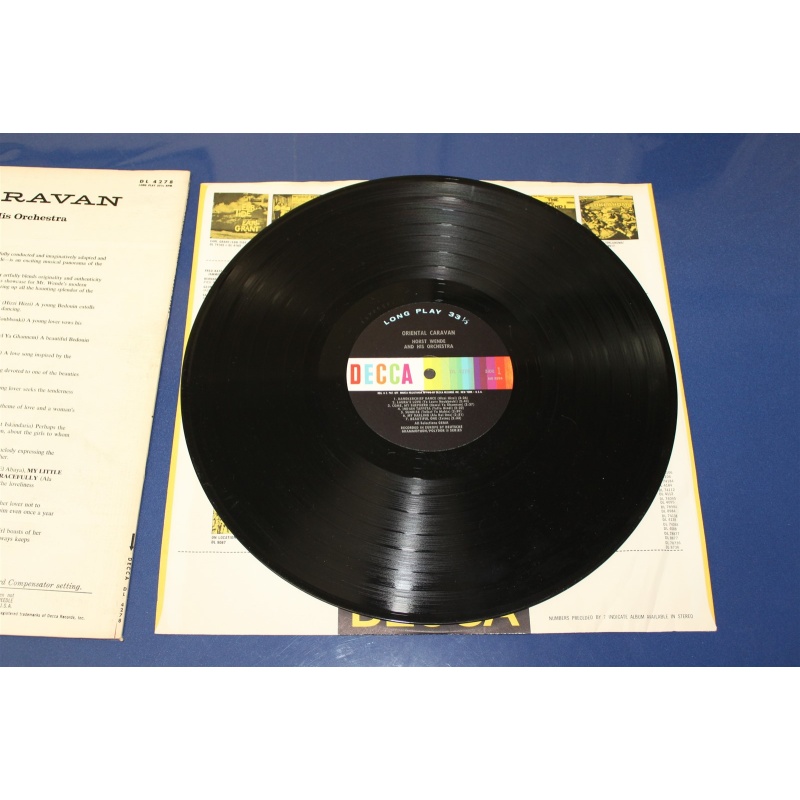 Horst Wende Oriental Caravan - Exotic Melodies Of The Middle East DL 4278 Vinyl