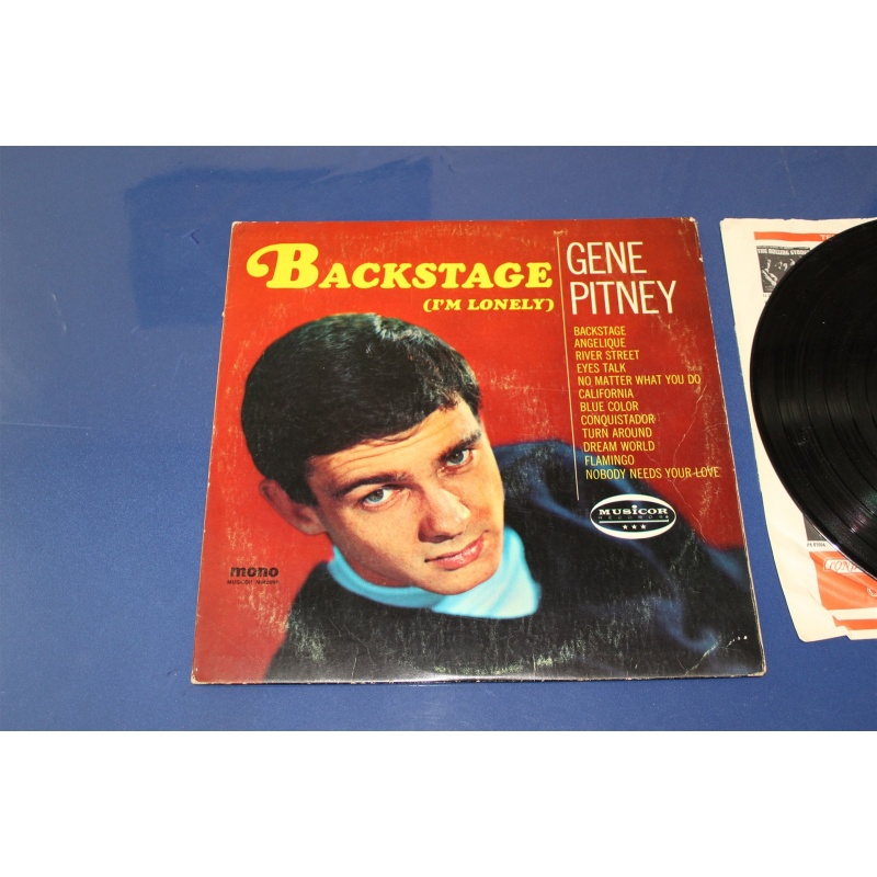 Gene Pitney Backstage MM2095 Vinyl LP, Album