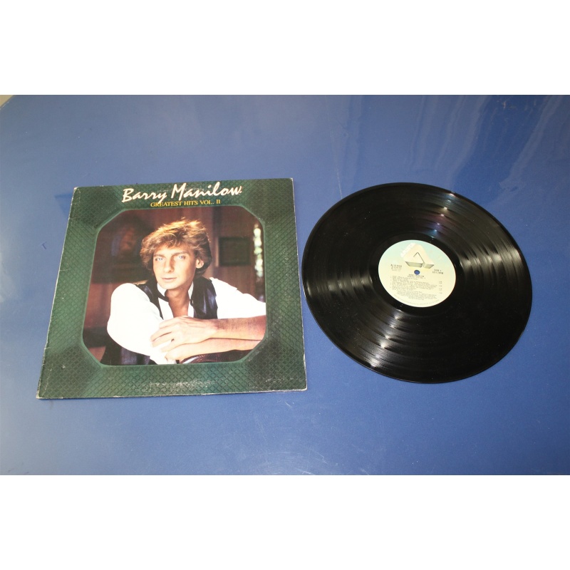 Barry Manilow Greatest Hits Vol. II AL8-8102 Vinyl LP, Comp