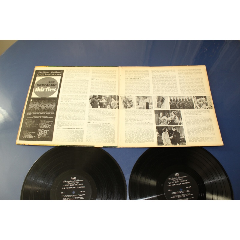 Longines Symphonette The Nostalgic Thirties LWS 166, LWS 167 Vinyl 2xLP, RE, Gat