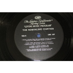 Longines Symphonette The Nostalgic Thirties LWS 166, LWS 167 Vinyl 2xLP, RE, Gat