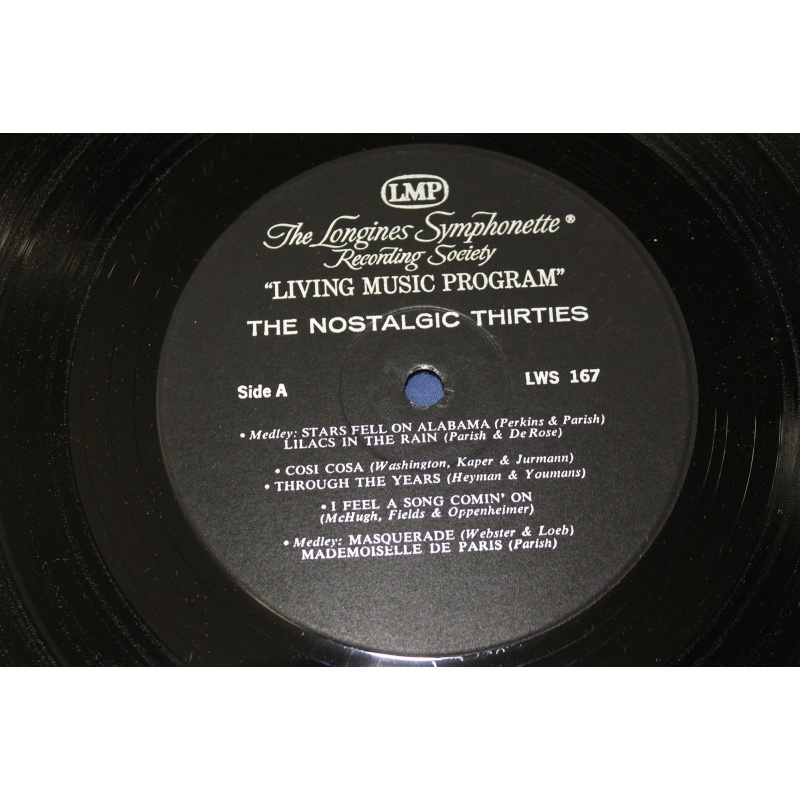 Longines Symphonette The Nostalgic Thirties LWS 166, LWS 167 Vinyl 2xLP, RE, Gat