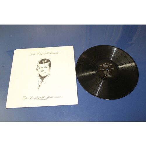 John F. Kennedy The Presidential Years 1960-1963 - Original Speeches DLP-169 Vin